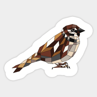 London Sparrow - British Garden Bird Sticker